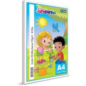 PAPEL SULF 40KG A4 120G  50 FOLHAS JANDAINHA - PC