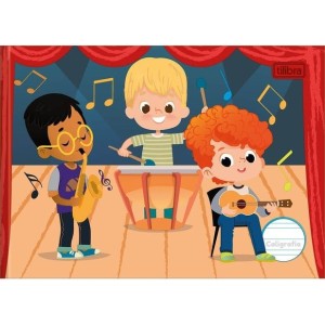 CALIGRAFIA 40 FOLHAS CAPA DURA BROCHURA HORIZONTAL TILIBRA SAPECA 145009 -UN