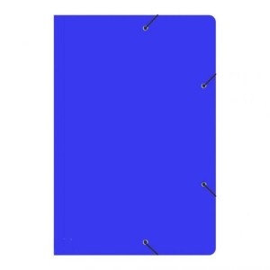 PASTA ABA COM ELASTICO PAPELAO AZUL DELLOPLUS 0197.C - UN