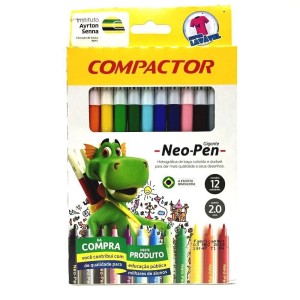 HIDROCOR 12 CORES NEOPEN GIGANTE